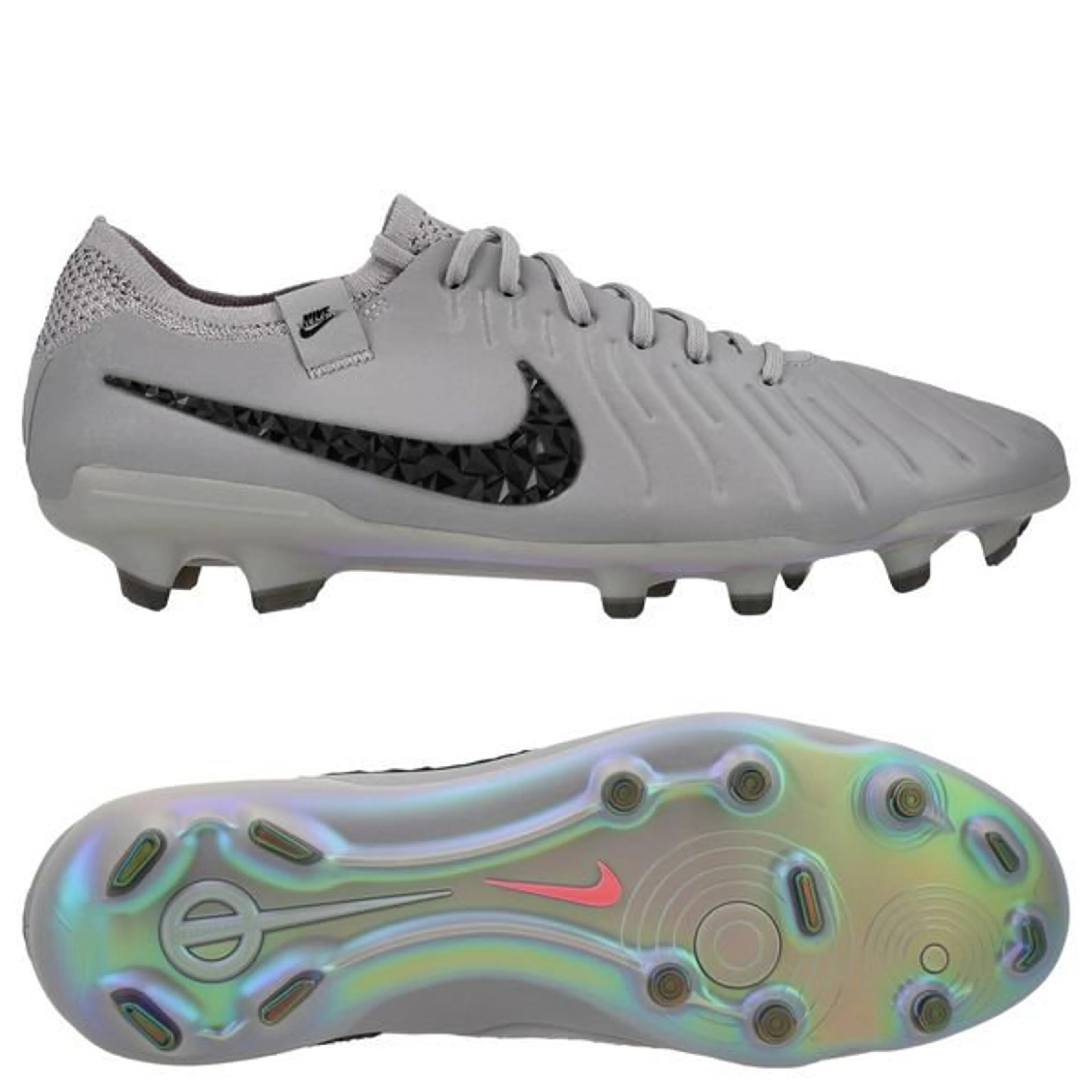 Nike Tiempo Legend 10 Elite FG Rising Gem - Atmosphere Grey/Black