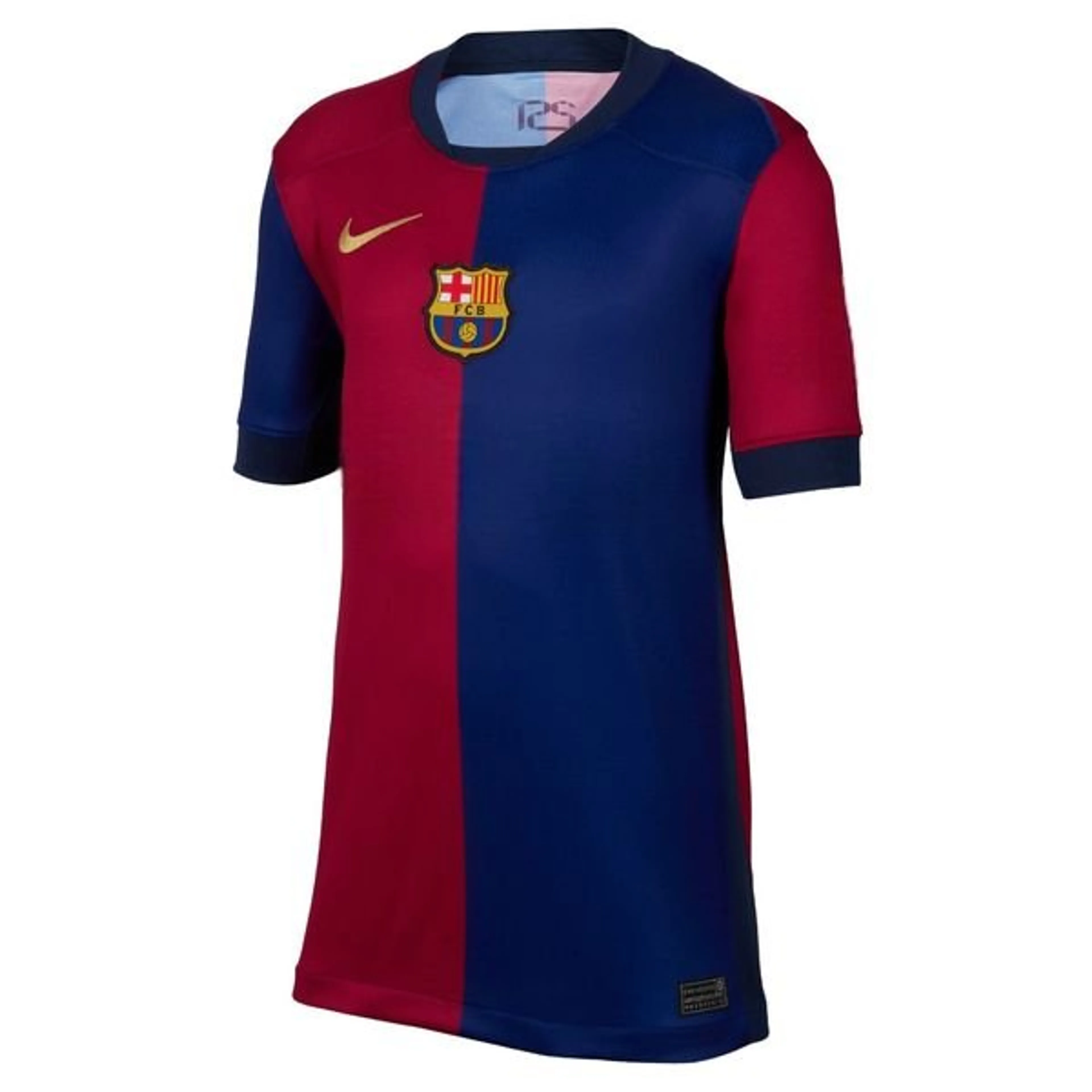 Barcelona Home Shirt 2024/25 Kids (No Sponsor)